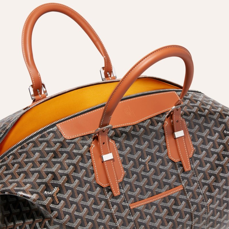 Goyard Bowling 45 bag Reiseveske Svarte Brune | GY-QXQ4160