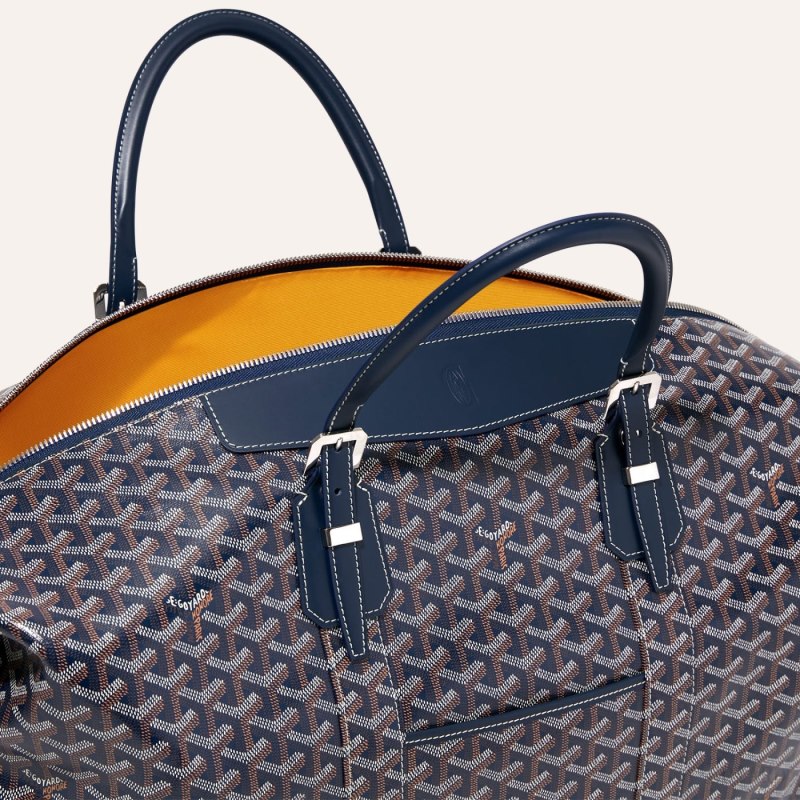 Goyard Bowling 55 bag Reiseveske Marineblå Blå | GY-LRI5221