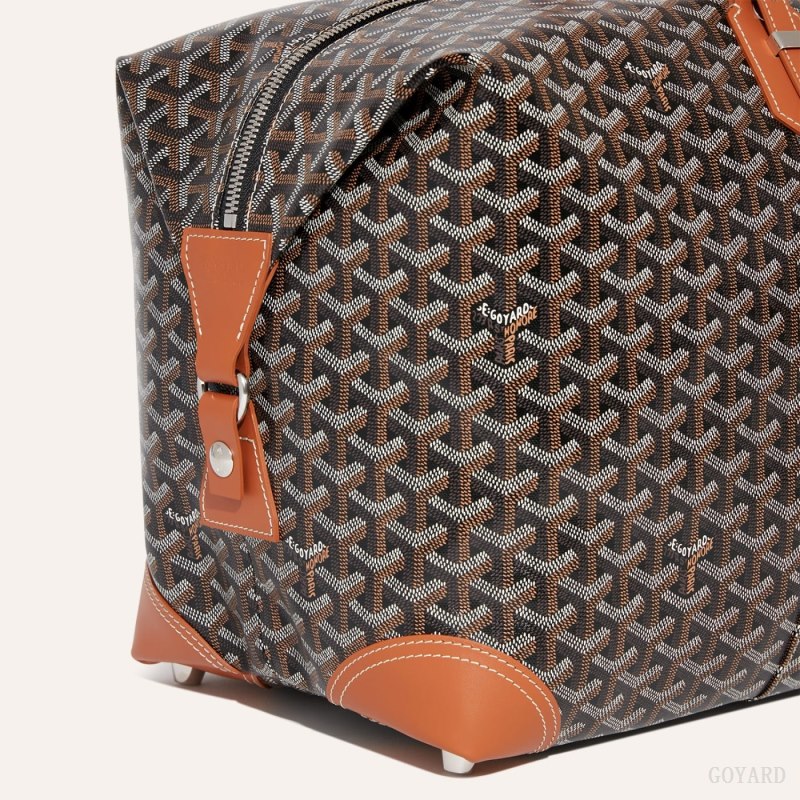Goyard Bowling 55 bag Reiseveske Svarte Brune | GY-VYV5624