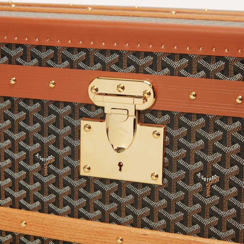 Goyard CABINE TRUNK Koffert Svarte Brune | GY-FNP1961