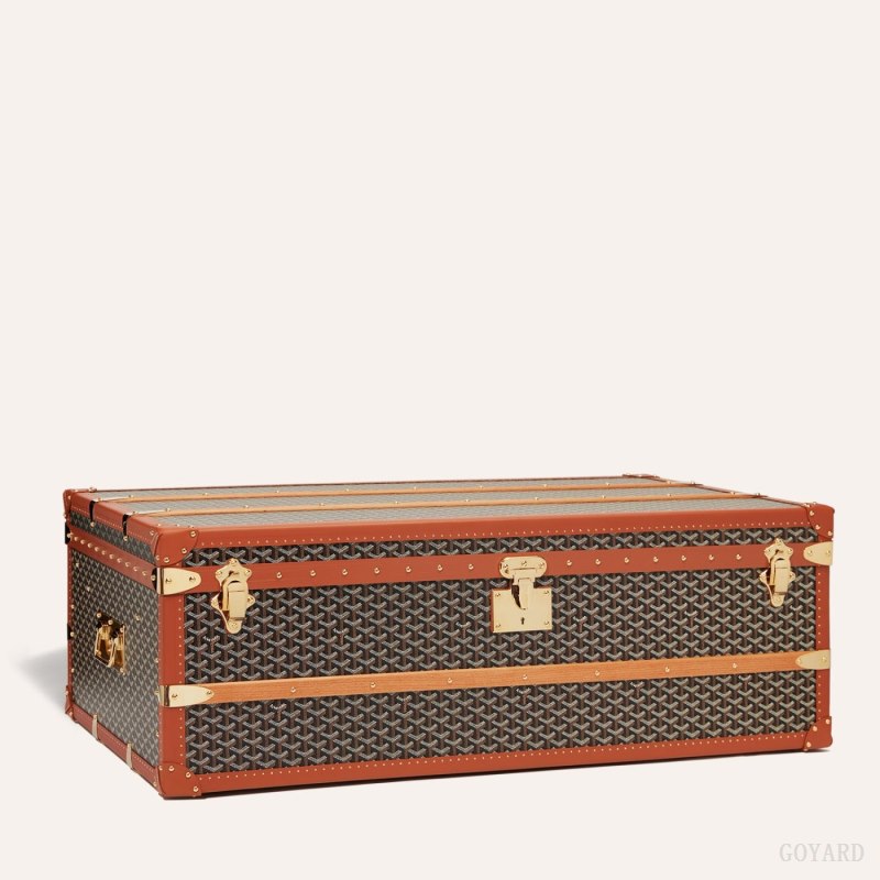 Goyard CABINE TRUNK Koffert Svarte Brune | GY-FNP1961