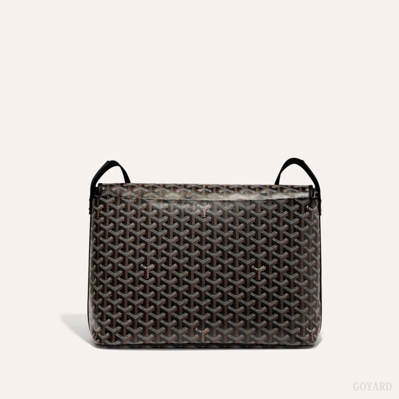 Goyard CAPETIEN MM MESSENGER BAG Skulderveske Svarte | GY-QWG6879