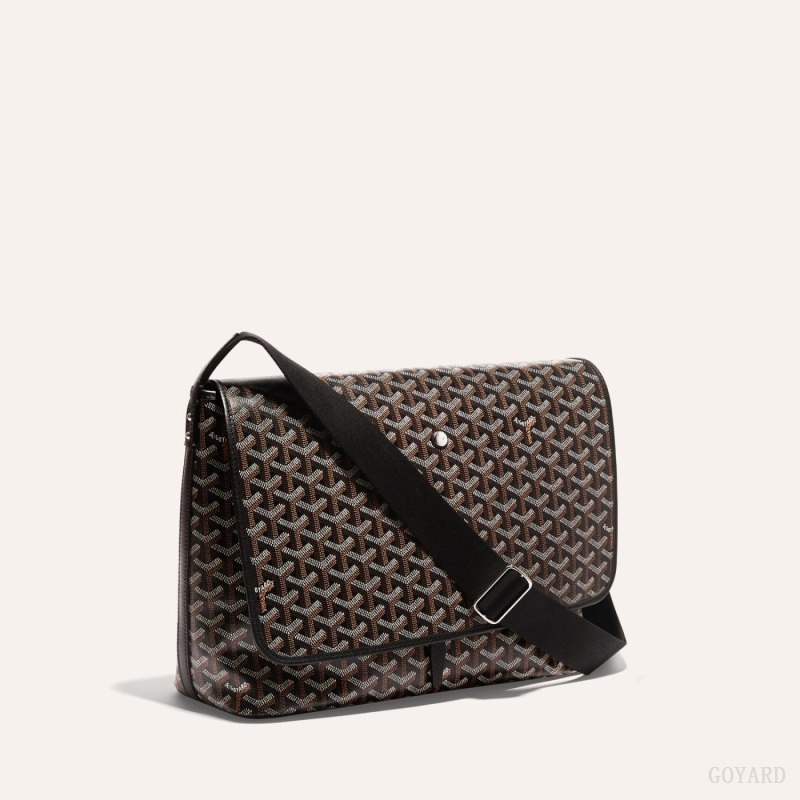 Goyard CAPETIEN MM MESSENGER BAG Skulderveske Svarte | GY-QWG6879