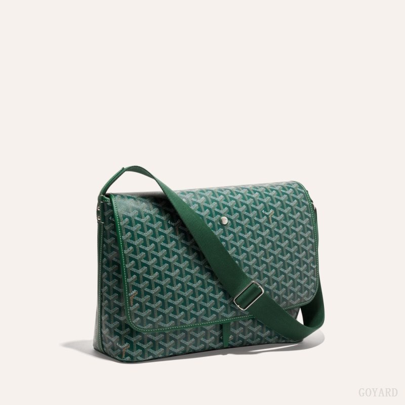 Goyard CAPETIEN MM MESSENGER BAG Skulderveske Grønn | GY-KXQ7077