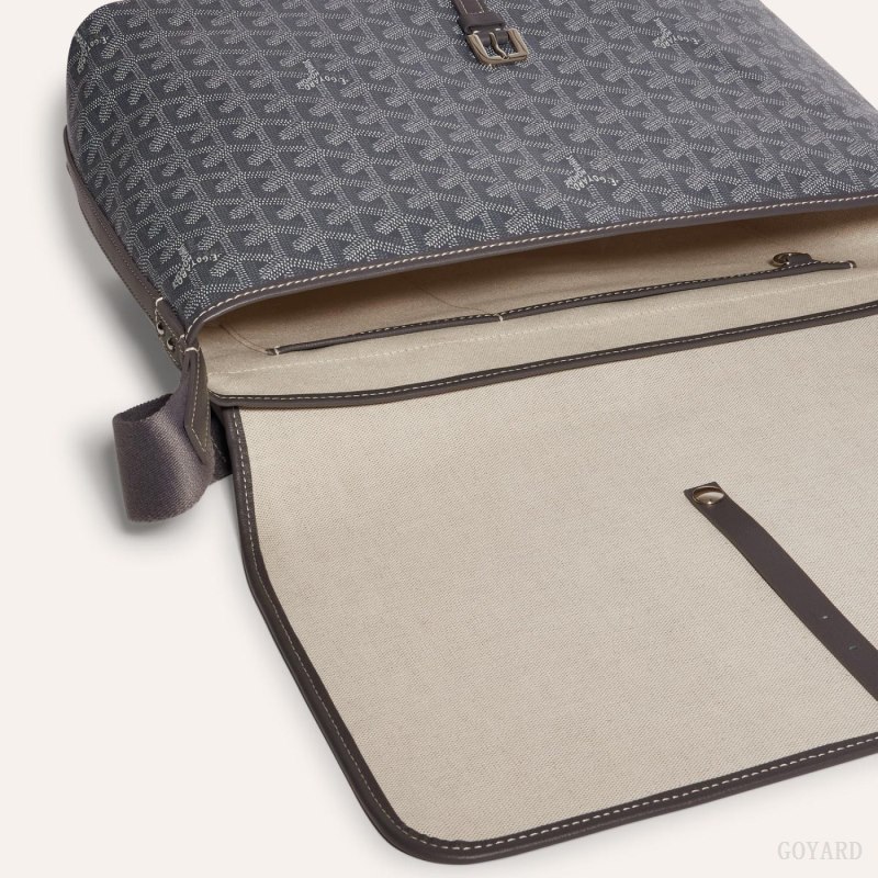 Goyard CAPETIEN MM MESSENGER BAG Skulderveske Grå | GY-QPP2040