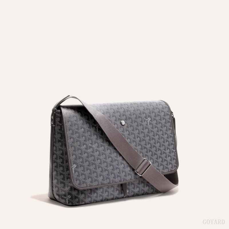 Goyard CAPETIEN MM MESSENGER BAG Skulderveske Grå | GY-QPP2040