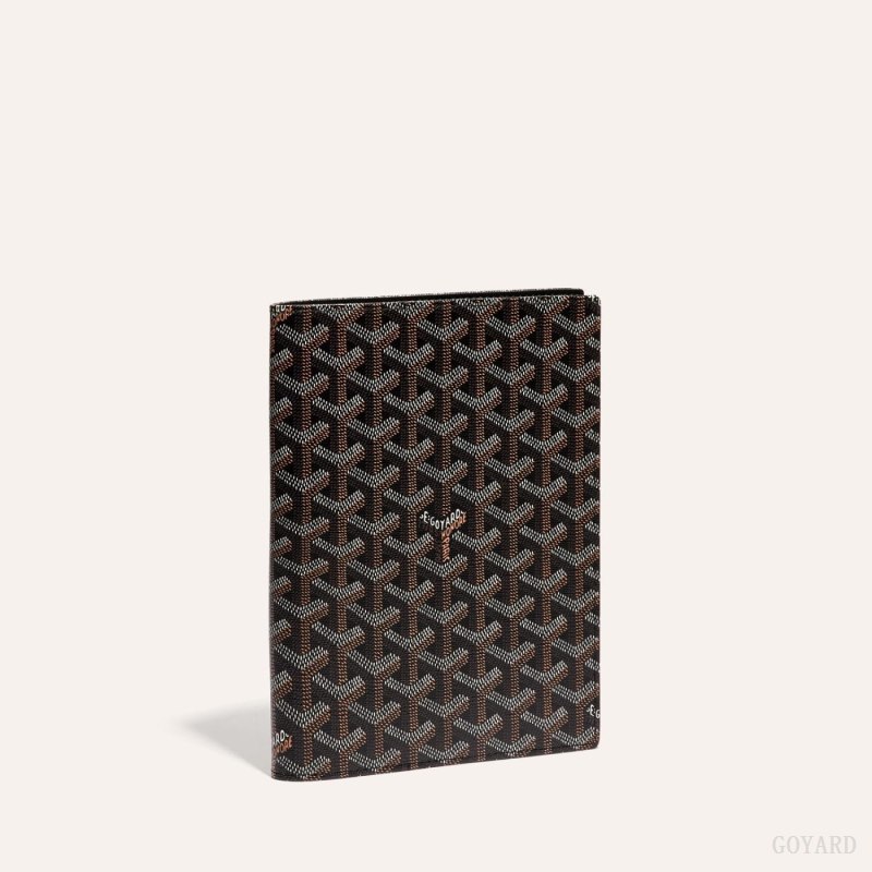 Goyard CASTIGLIONE DOCUMENT COVER Accessories Svarte | GY-JXL2764