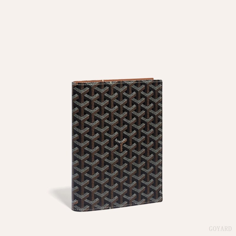 Goyard CASTIGLIONE DOCUMENT COVER Accessories Svarte Brune | GY-OMO4596