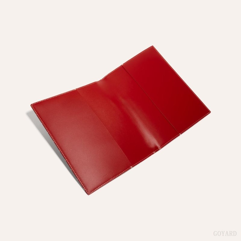 Goyard CASTIGLIONE DOCUMENT COVER Accessories Rød | GY-UJY5714