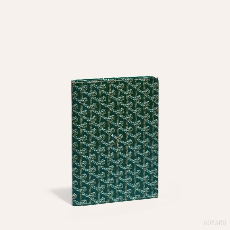 Goyard CASTIGLIONE DOCUMENT COVER Accessories Grønn | GY-TMK7567