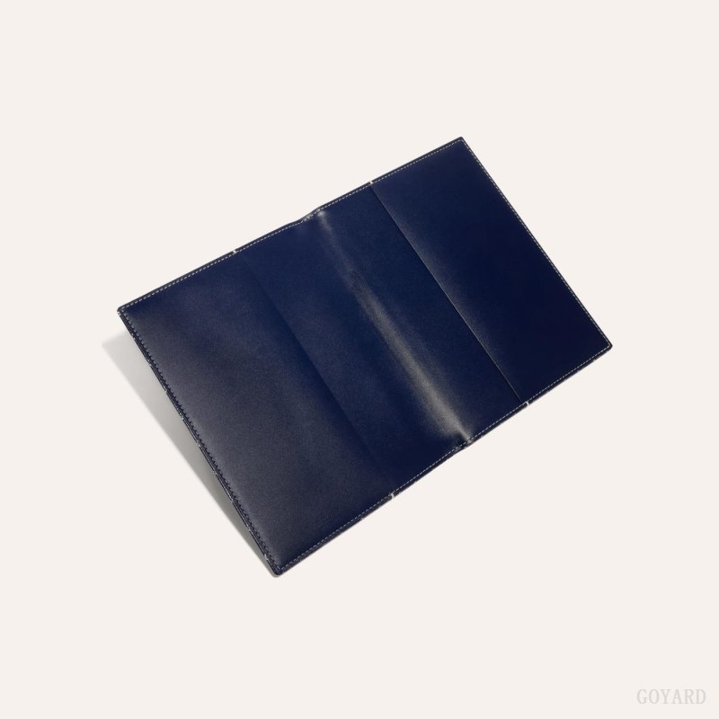 Goyard CASTIGLIONE DOCUMENT COVER Accessories Marineblå Blå | GY-TJD9996
