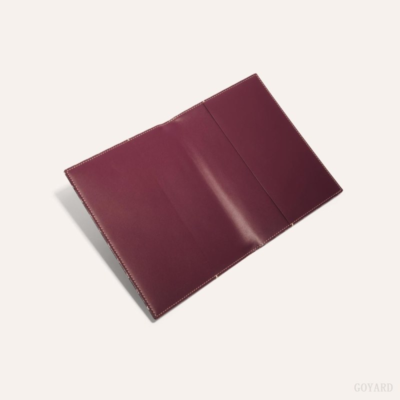 Goyard CASTIGLIONE DOCUMENT COVER Accessories Burgunder | GY-CZX7656