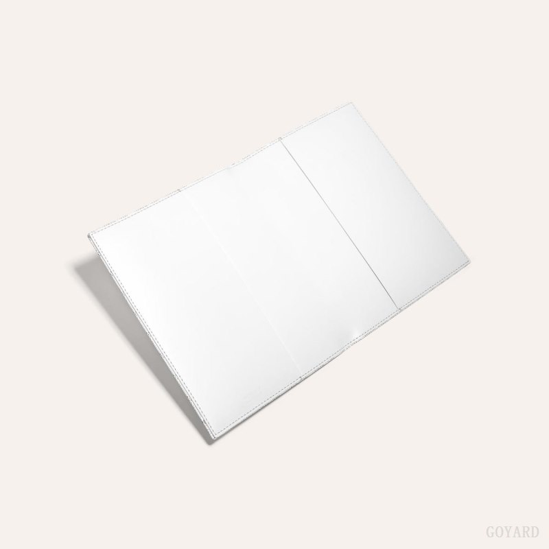 Goyard CASTIGLIONE DOCUMENT COVER Accessories Hvite | GY-GQF5196