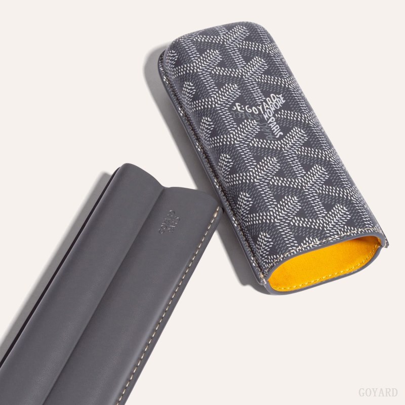 Goyard CHURCHILL 2 CIGAR CASE Accessories Grå | GY-DST8401