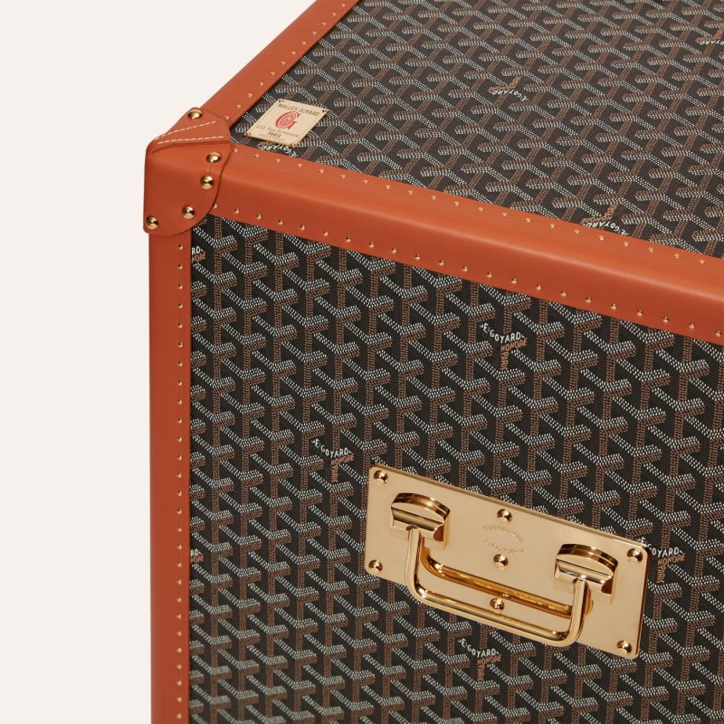 Goyard CIGARES TRUNK Koffert Svarte Brune | GY-YBW6428