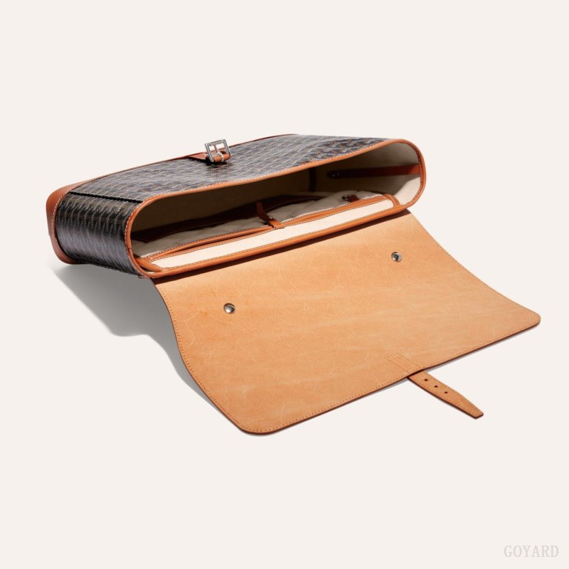 Goyard CITADIN PM MESSENGER BAG Ryggsekker Svarte Brune | GY-RYA0622