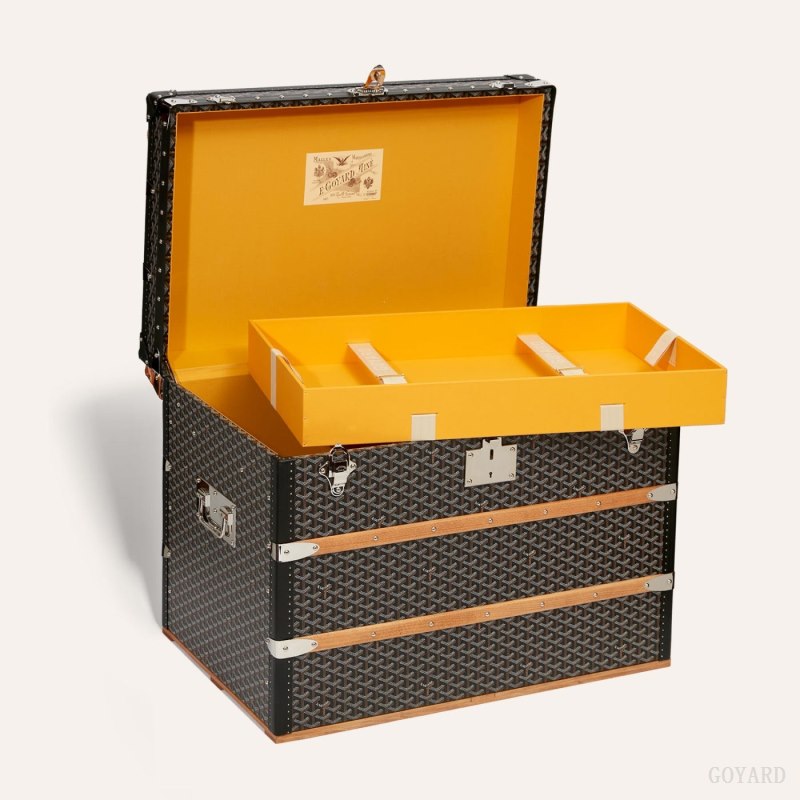 Goyard COURRIER TRUNK Koffert Svarte | GY-CMN3209