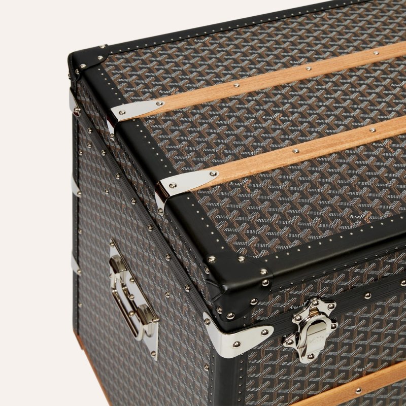Goyard COURRIER TRUNK Koffert Svarte | GY-CMN3209