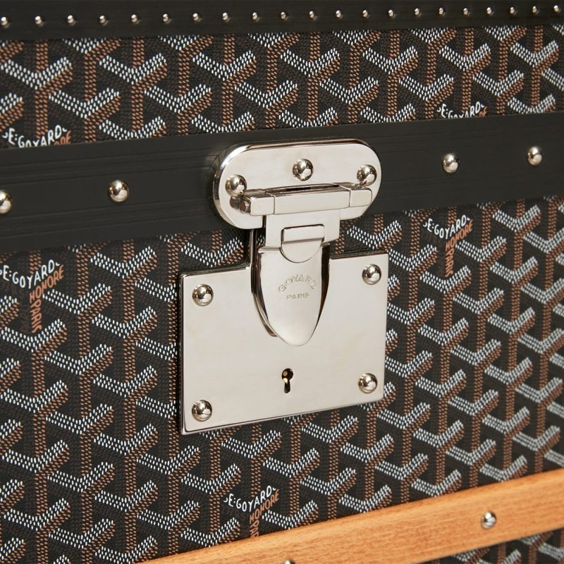 Goyard COURRIER TRUNK Koffert Svarte | GY-CMN3209