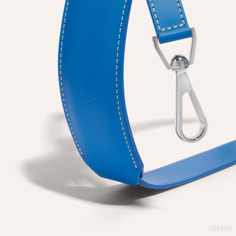 Goyard CUIR MM STRAP Veskestropp Blå | GY-DNQ1112