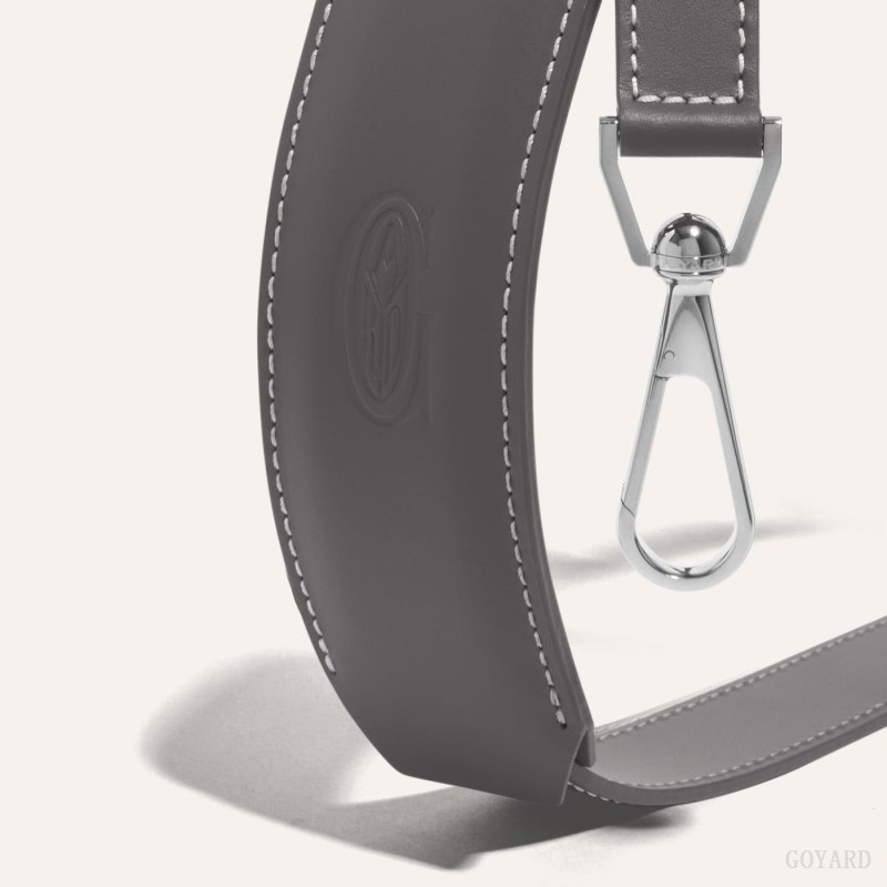 Goyard CUIR MM STRAP Veskestropp Grå | GY-TIG0804