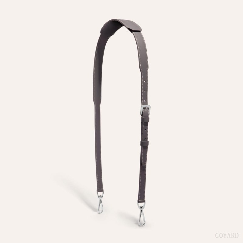 Goyard CUIR MM STRAP Veskestropp Grå | GY-TIG0804