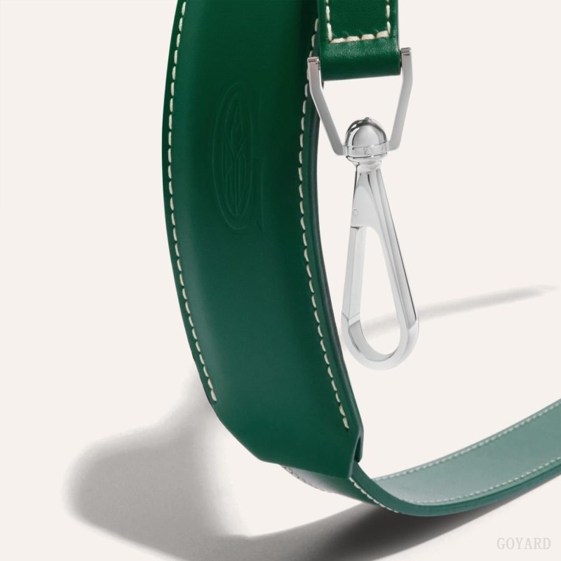 Goyard CUIR MM STRAP Veskestropp Grønn | GY-QKO1844