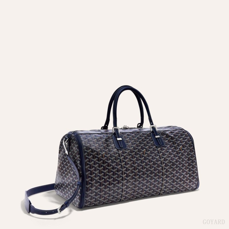 Goyard CUIR MM STRAP Veskestropp Marineblå Blå | GY-XHT0502
