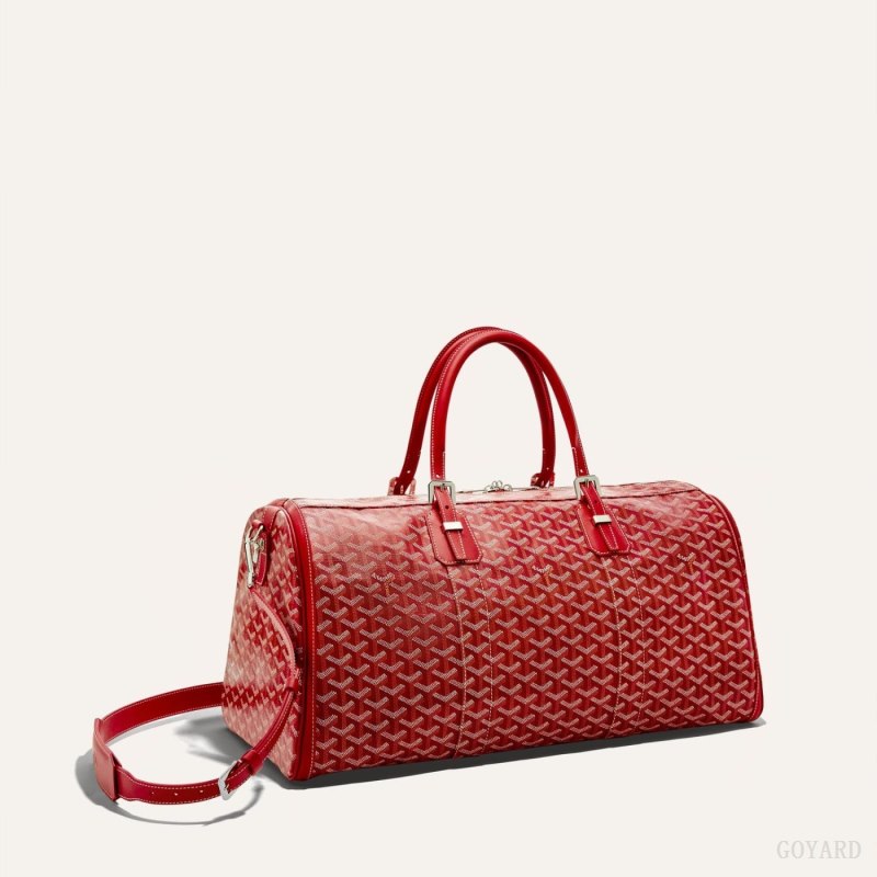 Goyard CUIR MM STRAP Veskestropp Rød | GY-XHL5260