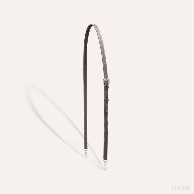 Goyard CUIR PM STRAP Veskestropp Grå | GY-GRJ3968