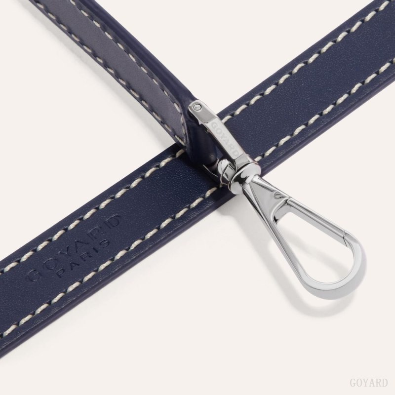 Goyard CUIR PM STRAP Veskestropp Marineblå Blå | GY-WBG7793