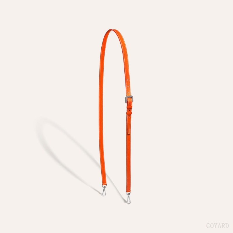 Goyard CUIR PM STRAP Veskestropp Oransje | GY-EXC1298