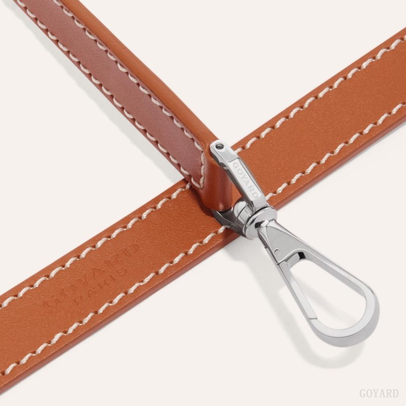 Goyard CUIR PM STRAP Veskestropp Svarte Brune | GY-NWK0941
