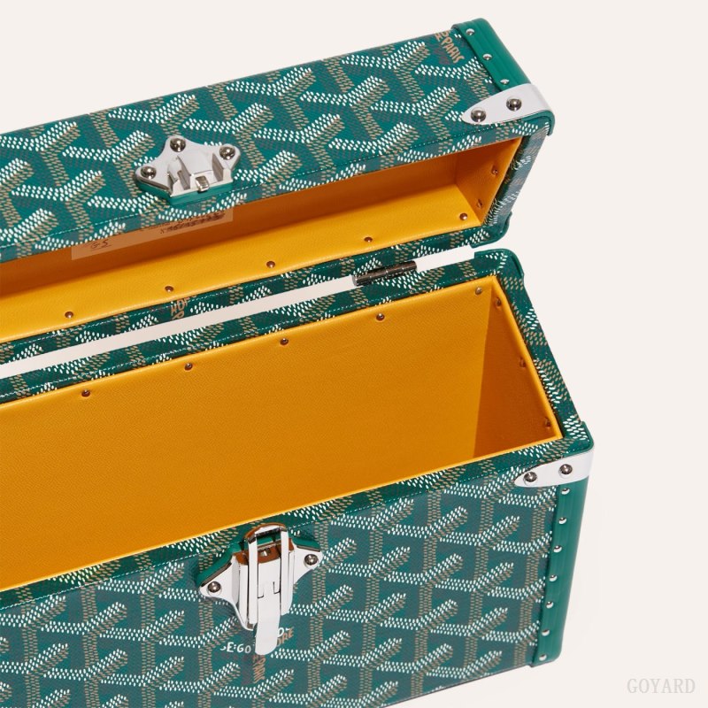 Goyard Cassette Trunk Bag Skulderveske Grønn | GY-FAG2833