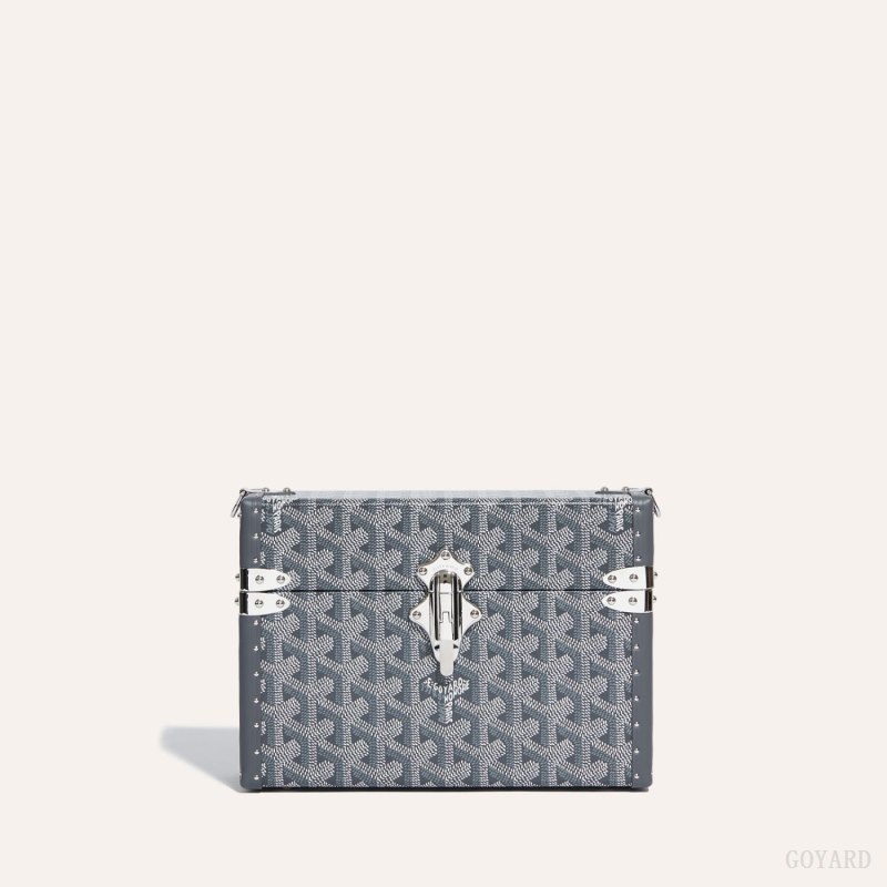 Goyard Cassette Trunk Bag Skulderveske Grå | GY-ZSA4091