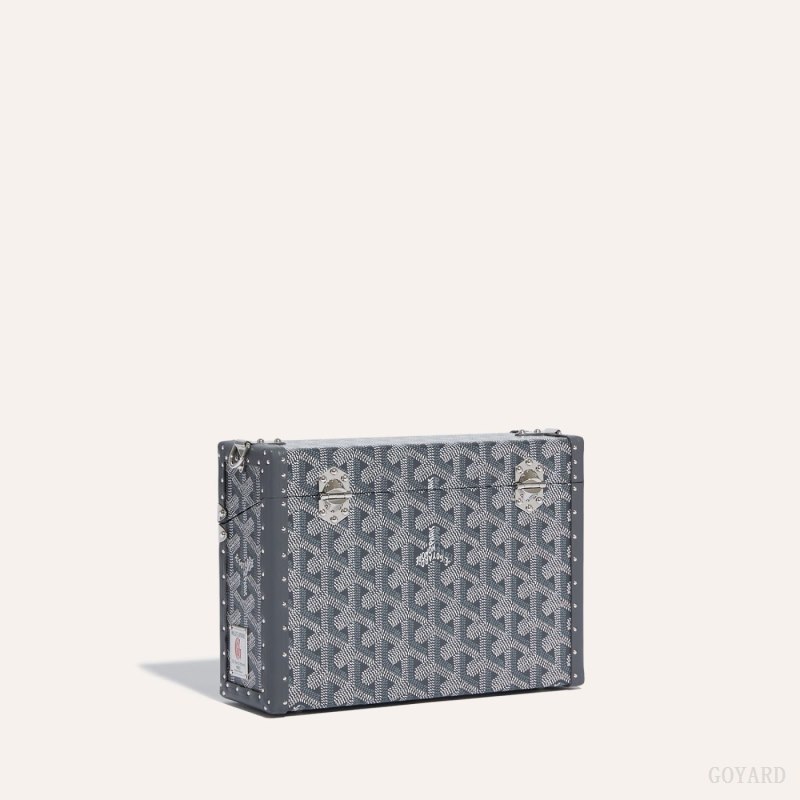 Goyard Cassette Trunk Bag Skulderveske Grå | GY-ZSA4091