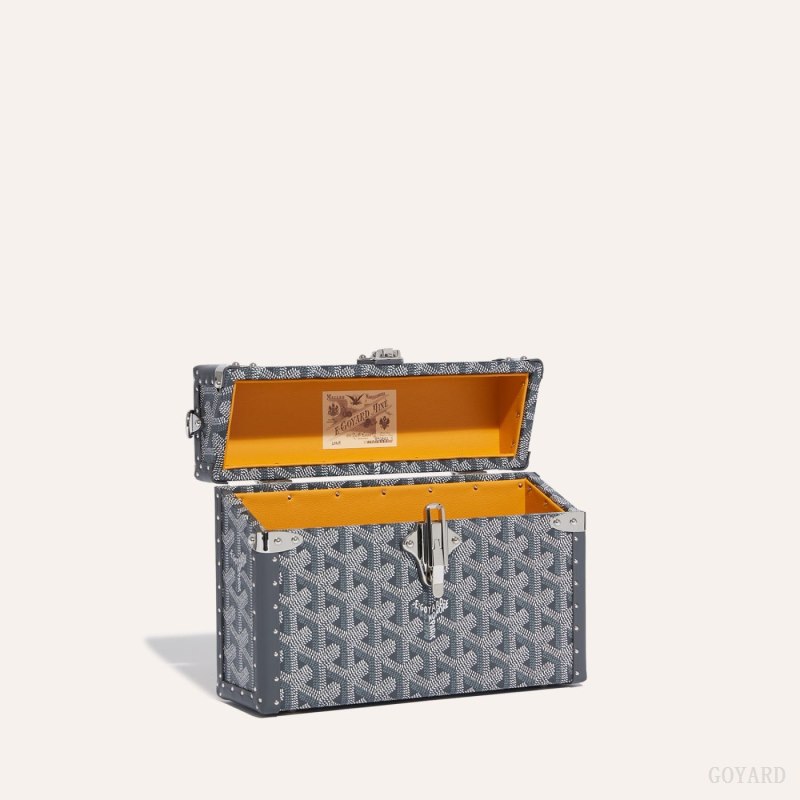 Goyard Cassette Trunk Bag Skulderveske Grå | GY-ZSA4091