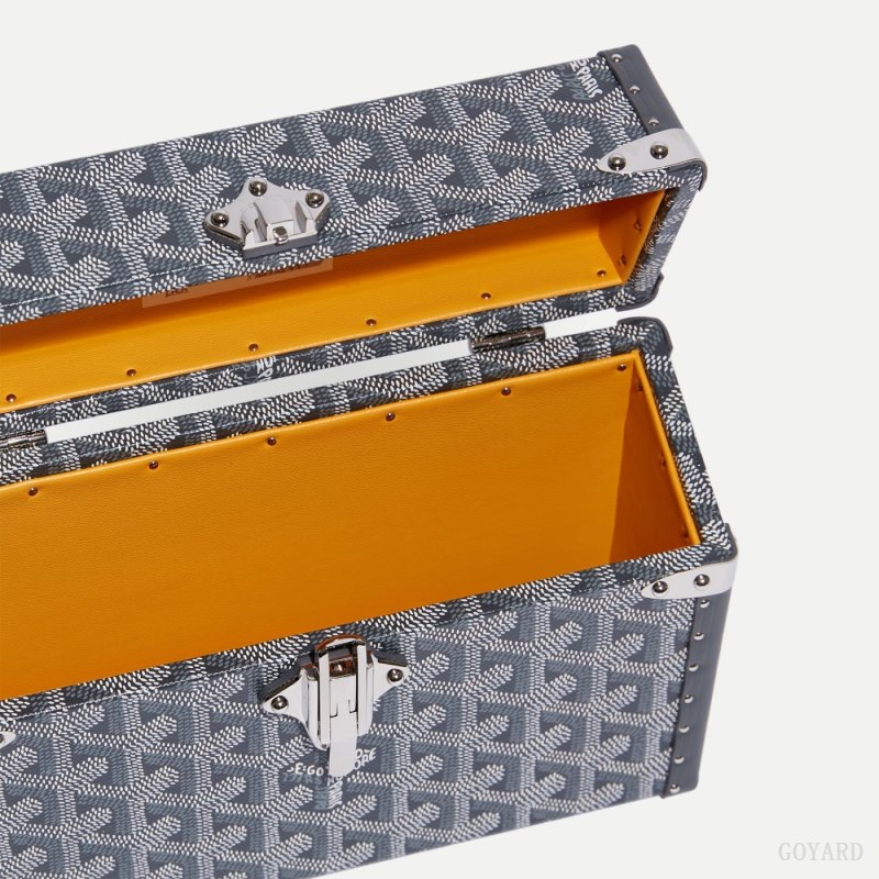 Goyard Cassette Trunk Bag Skulderveske Grå | GY-ZSA4091