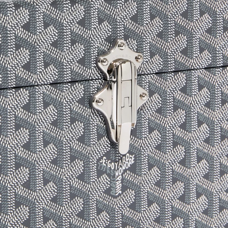 Goyard Cassette Trunk Bag Skulderveske Grå | GY-ZSA4091
