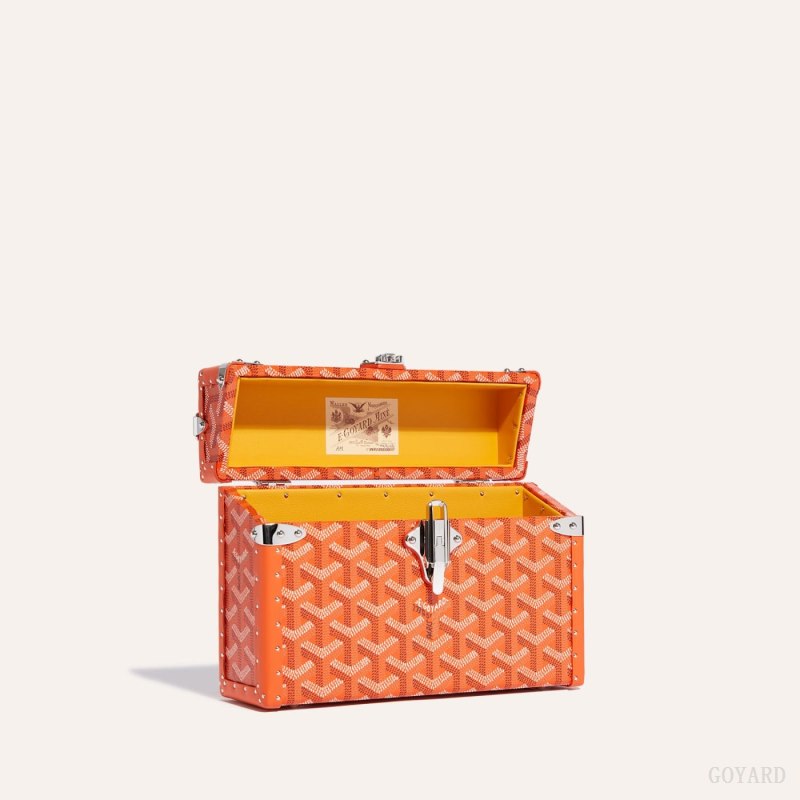 Goyard Cassette Trunk Bag Skulderveske Oransje | GY-XHL6678