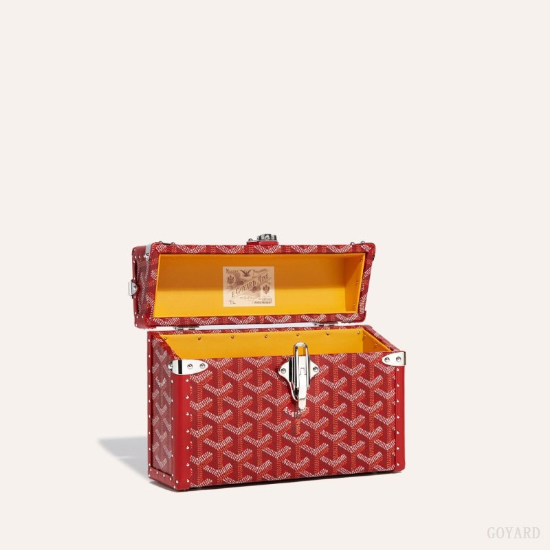 Goyard Cassette Trunk Bag Skulderveske Rød | GY-NKW0704