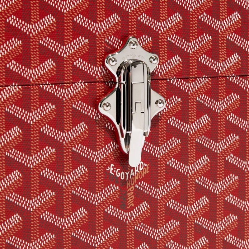 Goyard Cassette Trunk Bag Skulderveske Rød | GY-NKW0704