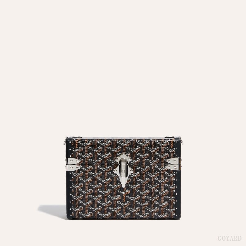 Goyard Cassette Trunk Bag Skulderveske Svarte | GY-YXJ9927