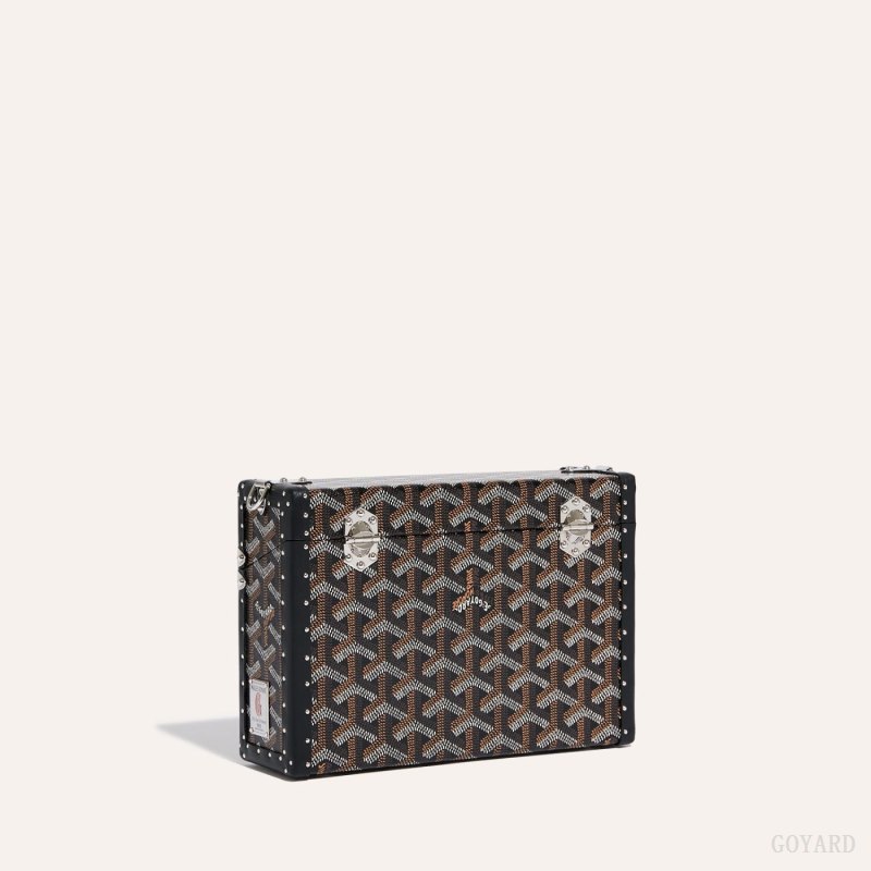 Goyard Cassette Trunk Bag Skulderveske Svarte | GY-YXJ9927