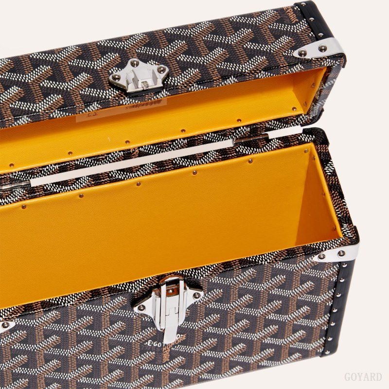 Goyard Cassette Trunk Bag Skulderveske Svarte | GY-YXJ9927