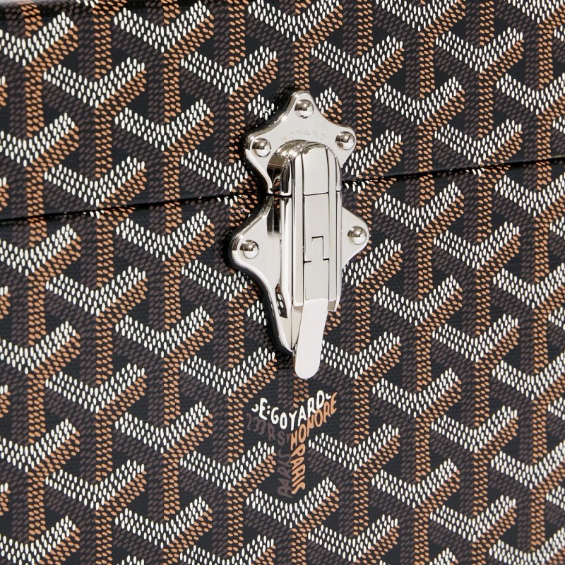 Goyard Cassette Trunk Bag Skulderveske Svarte | GY-YXJ9927