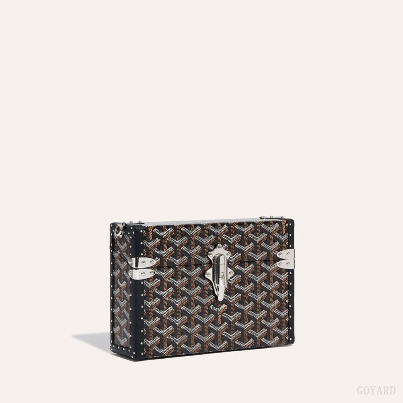 Goyard Cassette Trunk Bag Skulderveske Svarte | GY-YXJ9927