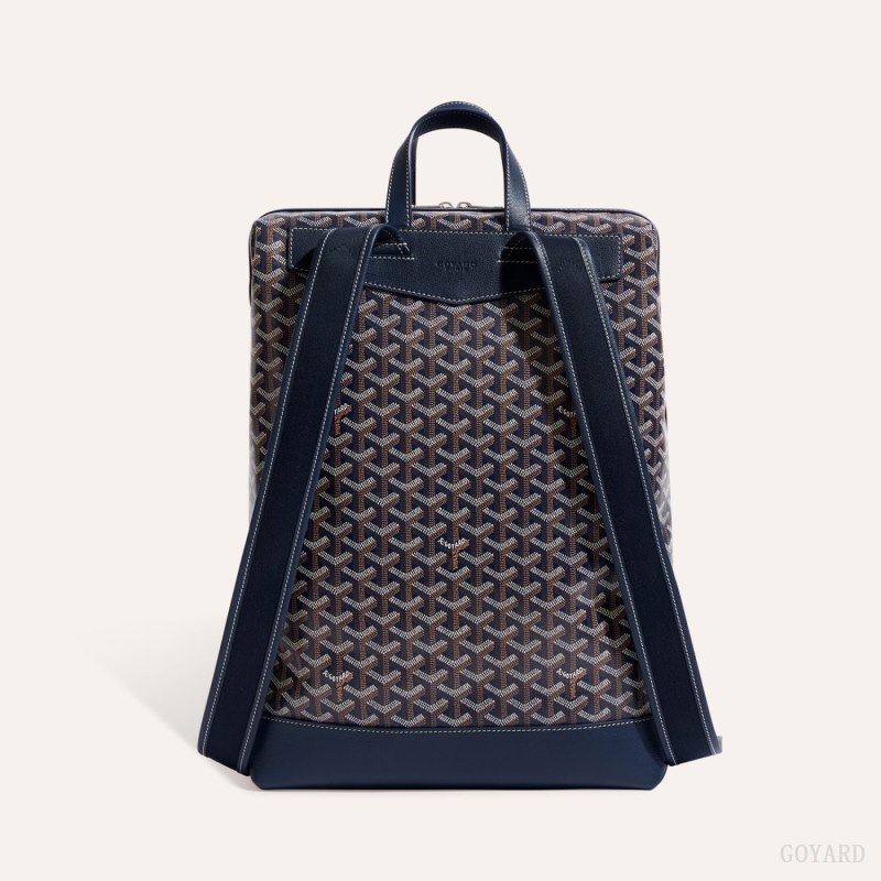 Goyard Cisalpin Backpack Ryggsekker Marineblå Blå | GY-NVP3432