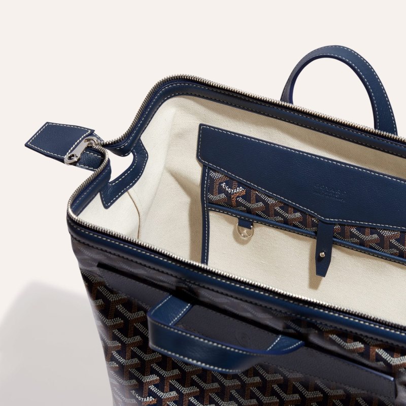 Goyard Cisalpin Backpack Ryggsekker Marineblå Blå | GY-NVP3432
