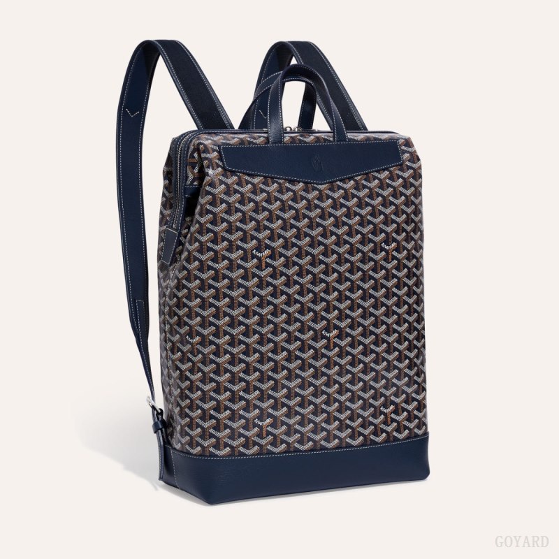 Goyard Cisalpin Backpack Ryggsekker Marineblå Blå | GY-NVP3432